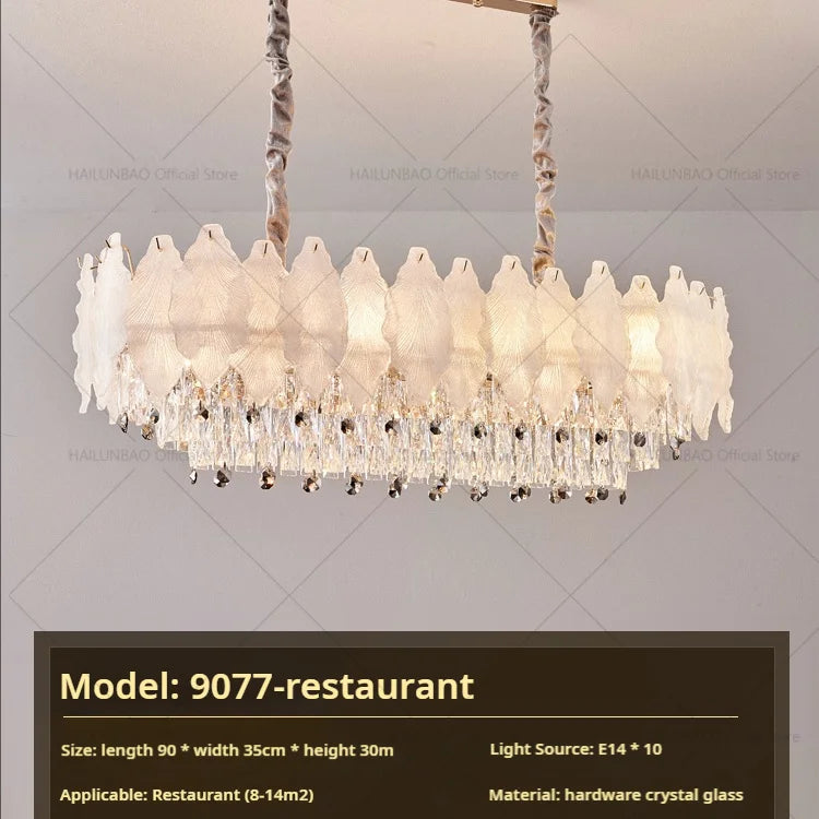 Crystal Chandelier: Modern Elegance for Living Room, Bedroom - High-End Luxury Lighting