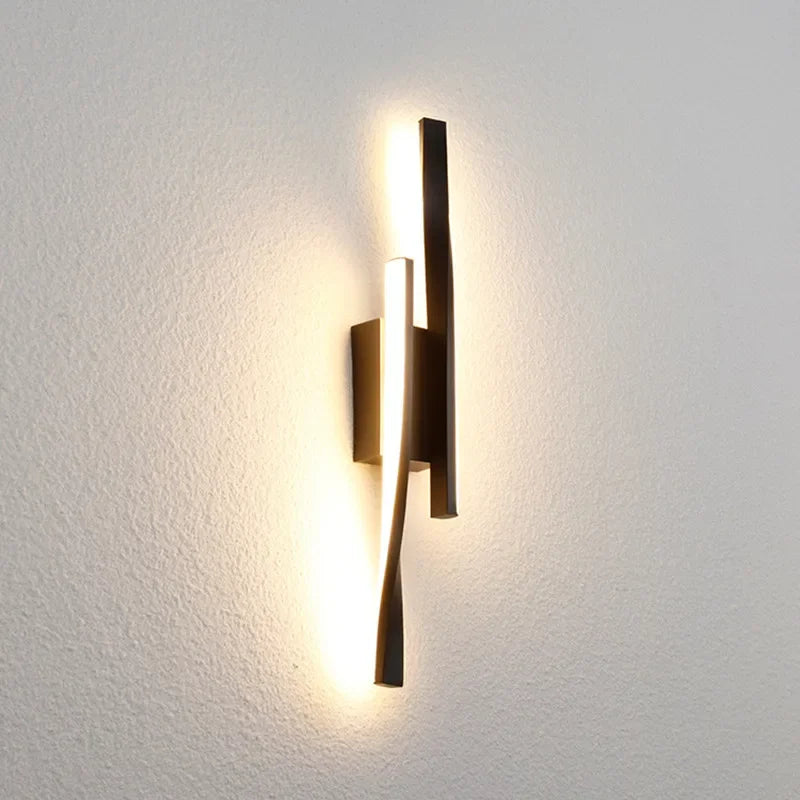 Modern Copper Wall Light Bedroom Living Room Decoration Bedside Lamp