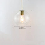Glass Ball LED Pendant Lights for Chic Home Decor and Lighting