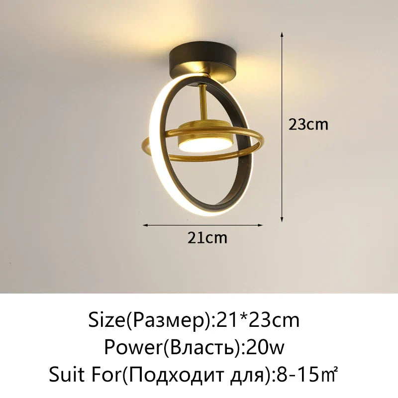 LED Surface Mounted Aisle Ceiling Lights for Home Lighting