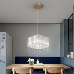 Crystal LED Pendant Light for Kitchen Dining Living Room