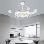 Smart Ceiling Fan Light with Remote Control & Silent Design