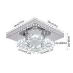 Crystal LED Pendant Chandelier for Dining Living Room Decor