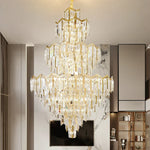 Crystal Chandelier | Modern Luxury Duplex Building Chandelier for Villa and Hotel