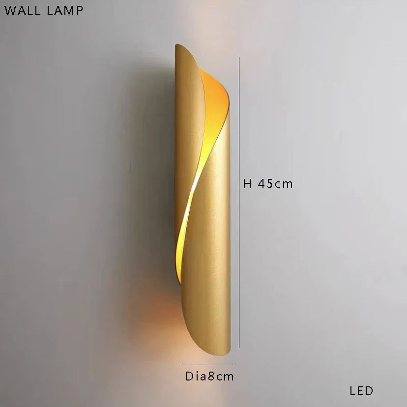 Modern Minimalist Round Dining Table with Gold Chandeliers