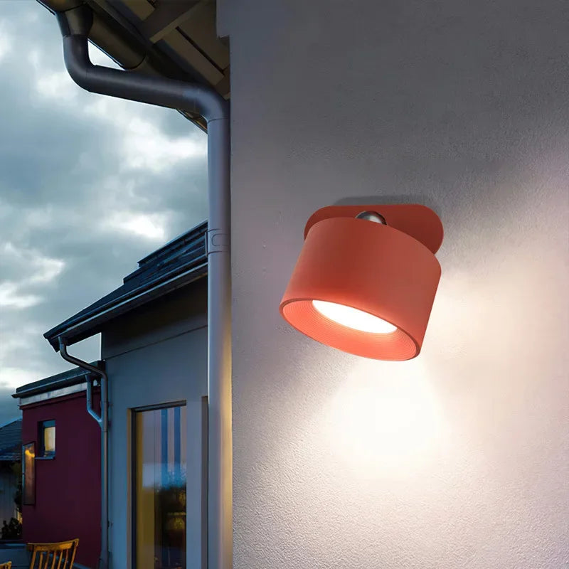 RGB Desk Lamp: Portable, Magnetic, Rechargeable, 360° Rotation, Wall Mount, Reading Light
