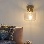 Green Glass LED Wall Lamps - Modern Home Decor Applique Murale