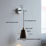 Walnut Ash LED Wall Sconce Adjustable Japanese Style Stair Light Fixtures