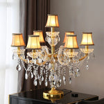 Crystal Table Light: Modern Luxury Nordic Indoor Lighting for Living Room Bedroom