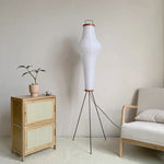 Rice Paper Floor Lamp LED Stand Light for Living Room Bedroom