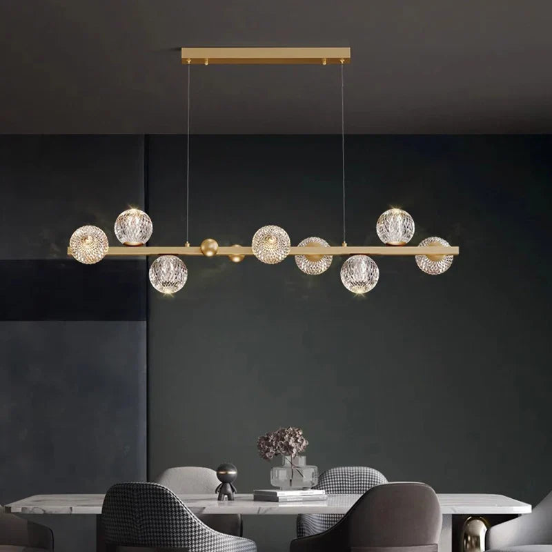 Modern Chandelier Pendant Light for Dining Room Ceiling - Indoor Hanging Lamp