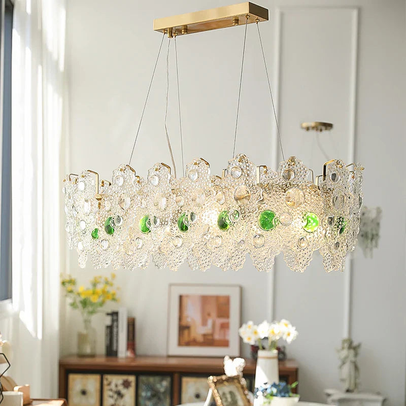 Crystal Chandelier: Elegant Retro Lighting for Bedroom, Dining, Living Room & Cloakroom