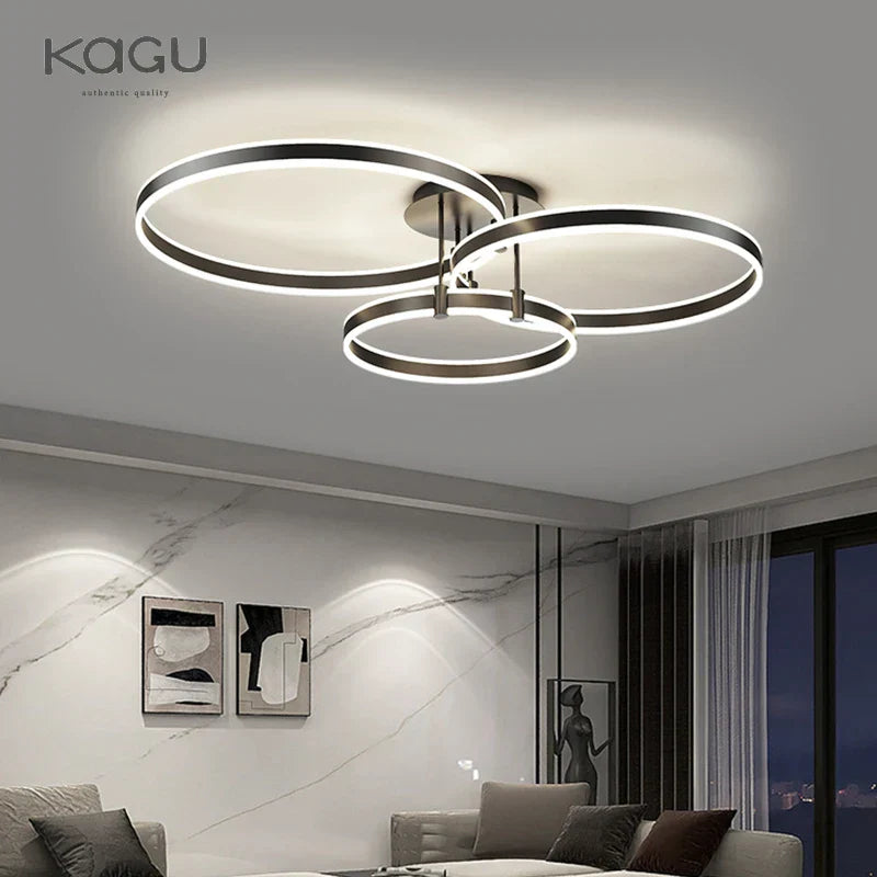 Modern LED Chandelier for Living Room Bedroom Ceiling Lighting
