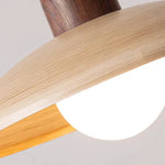 Japanese Wooden Stone Chandelier Pendant Light, Wabi-Sabi Style Yellow Cavity-Stone Lamp
