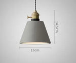 Blue Glass Pendant Lights for Bedroom Dinning Living Room