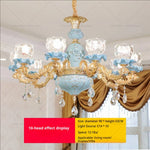 Modern Crystal Chandelier for Living Room Dining French Luxury Bedroom