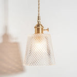 Glass LED Pendant Light for Home Restaurant Cafe Nordic Minimalism Copper Lamps