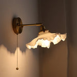 LED Copper Wall Light: Modern Nordic Interior Lamp for Bedroom, Bathroom, and Balcony