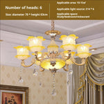 Elegant Crystal Chandelier Living Room Bedroom Lighting