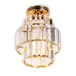Crystal Chandelier: Modern LED Ceiling Lamp for Living Room, Hotel Lobby, and Hallway