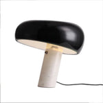Marble Touch Table Lamp for Living Room Bedroom Study Desk Decor