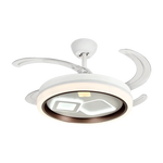 Smart Ceiling Fan Light with Remote Control | Slient Design & LED | Dining Room Ready