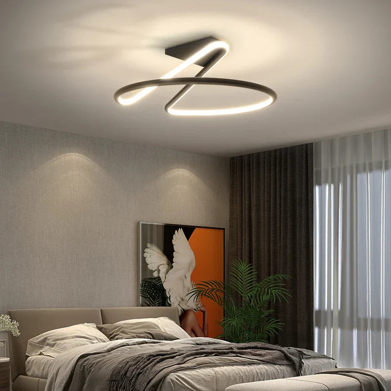 Modern Duplex Villa Bedroom Ceiling Light