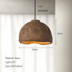 Nordic Wabi Sabi Pendant Lights Chandelier for Home Decor & Bedroom