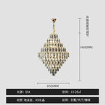 Designer LED Crystal Chandelier for Luxury Villas, Hotels & Restaurants