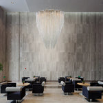 Crystal Tassel Pendant Light: Italian Postmodern Luxury for Bedroom & Restaurant