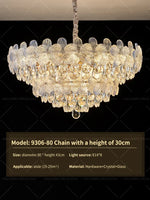 Crystal Chandelier: French Cream Style Light Luxury for Living Room and Master Bedroom
