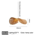 Bamboo Wabi Sabi Chandelier Pendant Lights for Home Décor