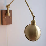 Swing Arm LED Wall Light Fixture for Dining Room Coffee Nodic Nodern Decor