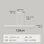 Black LED Ceiling Chandelier for Dining Room Kitchen Island - Modern Hanging Fixture