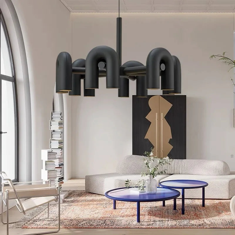 Modern LED Chandelier for Living & Dining Room.