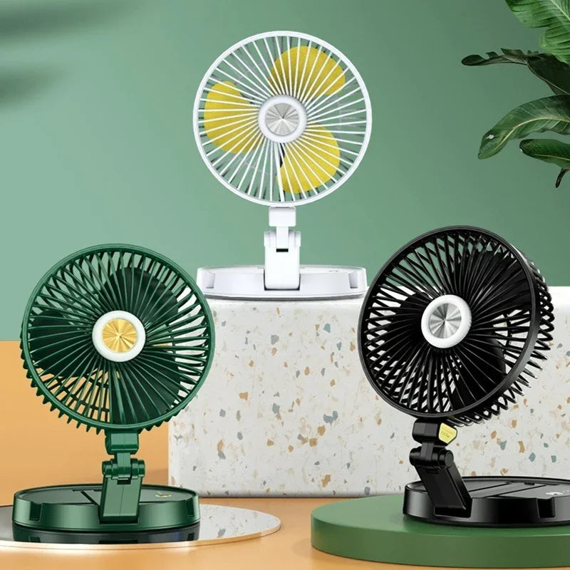 LED Desk Lamp with Fan, Reading Light, Bedside Table Lamp