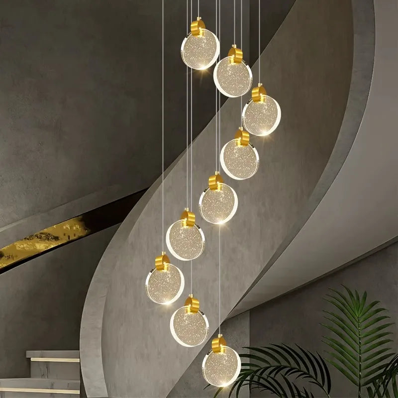 LED Pendant Chandeliers for Modern Home Decor and Indoor Lighting