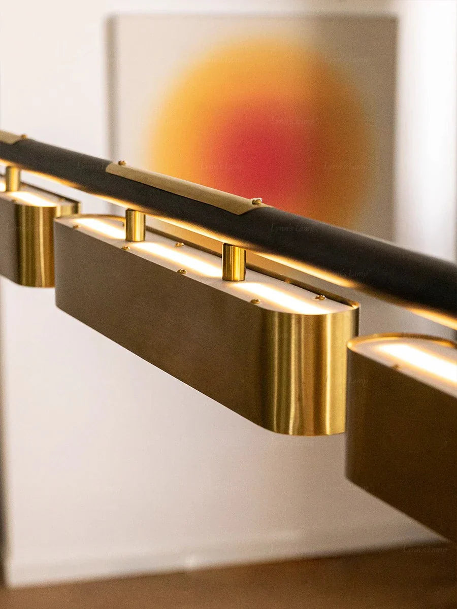 Nordic Gold Stainless Steel Chandelier for Modern Dining Table Decor