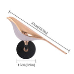 Rose Gold Nordic Bird LED Wall Sconce for Bedroom & Hallway Decor