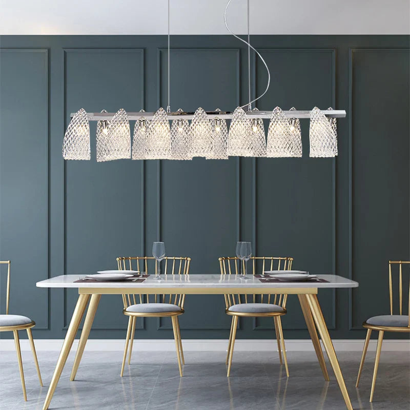 Modern Glass Chandelier for Luxury Home Decor