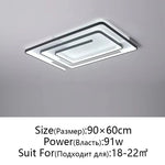Modern Nordic Art LED Ceiling Lamp for Bedroom & Study