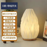 Nordic Girl Bedside Desk Light: USB Dimming Decorative Night Light