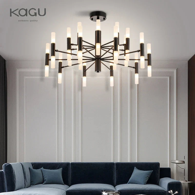 Nordic LED Pendant Chandelier: Modern Home Decor Light Fixture for Living Room, Bedroom & Restaurant