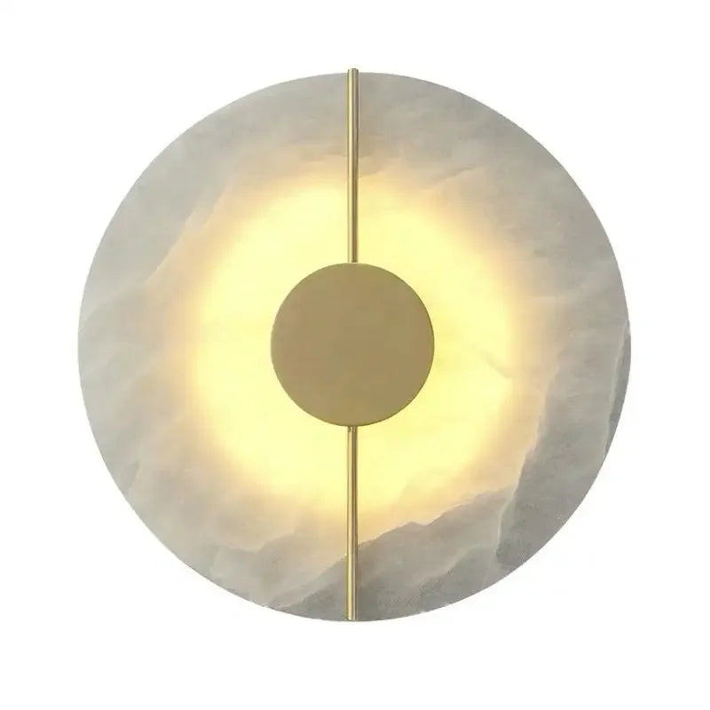 Lumind Copper Wall Lamp: High-Grade Bedroom Bedside Light