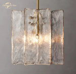 LED Glass Pendant Light, Modern Small Chandeliers for Bedroom, Dining Room, Kitchen Island