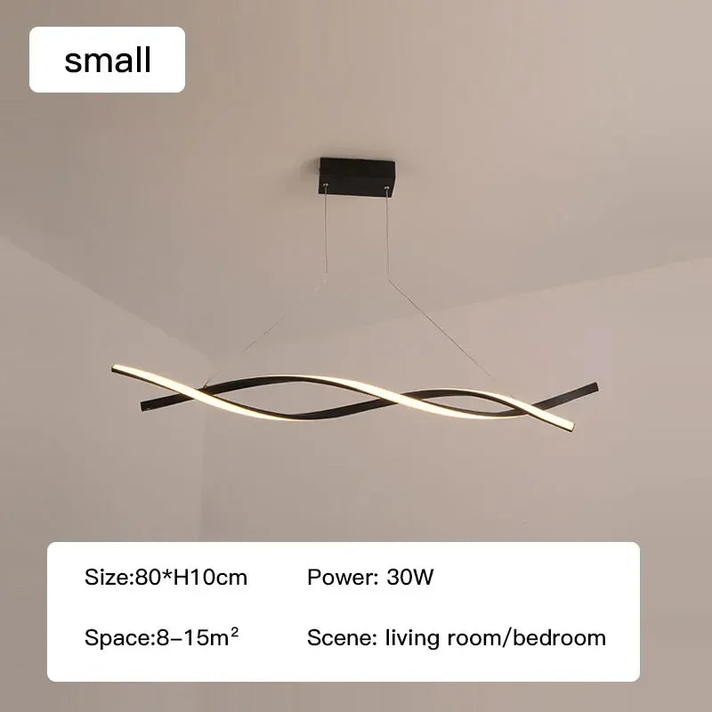 Modern Dimmable LED Pendant Lights for Kitchen Dining Office Chandelier