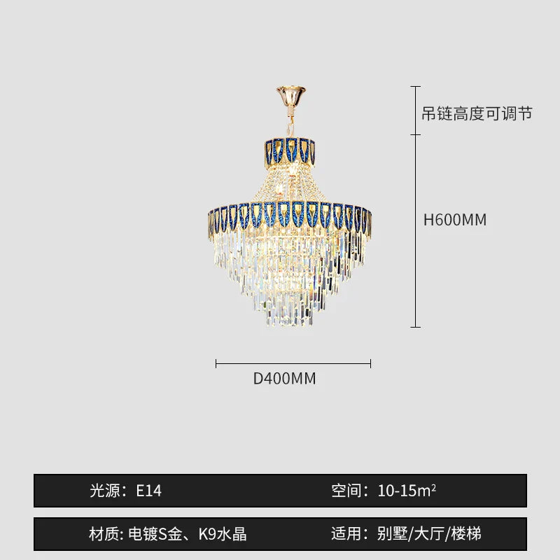 Shell Art Color Chandelier Luxury Lighting for Living & Dining Rooms
