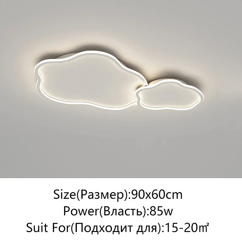 LED Ceiling Light: Minimalist Home Lighting Fixture for Living Room, Bedroom, Kitchen