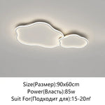LED Ceiling Light: Minimalist Home Lighting Fixture for Living Room, Bedroom, Kitchen