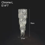Bacci Crystal Contemporary Wall Sonce